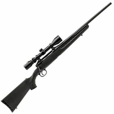 SAVAGE AXIS BOLT 243 WINCHESTER 20" BLACK SYNTHETIC BLACK