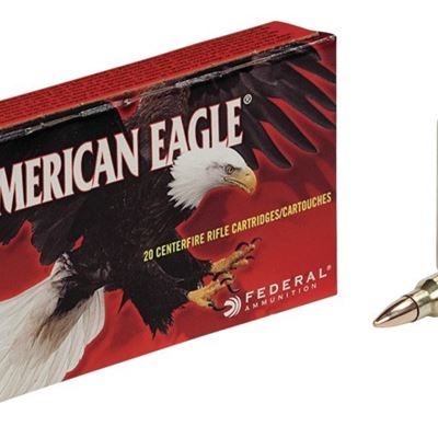 Federal American Eagle .223 Remington Ammunition 20 Rounds FMJ 55 Grains
