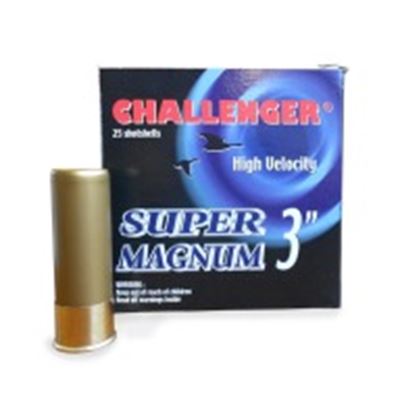 CHALLENGER 12 GAUGE  3"  # BB  STEEL  1-1/4 OZ  MAGNUM  25 PACK