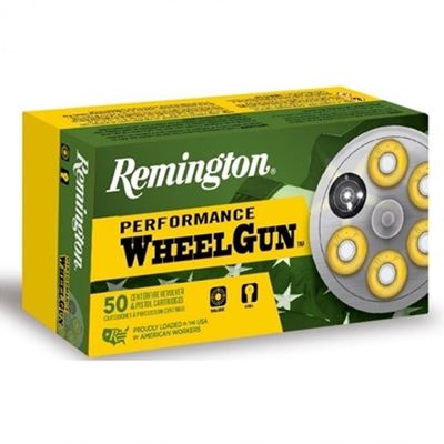 REMINGTON  PERFORMANCE  WHEEL GUN  38 S&W  146 Grain Lead Round Nose  50 PACK