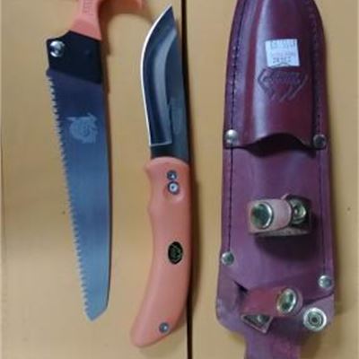Outdoor Edge  8" Fixed Knife & 9.5" Hand Saw