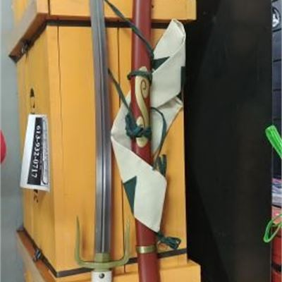 Sword, Double Blade Samurai, 4