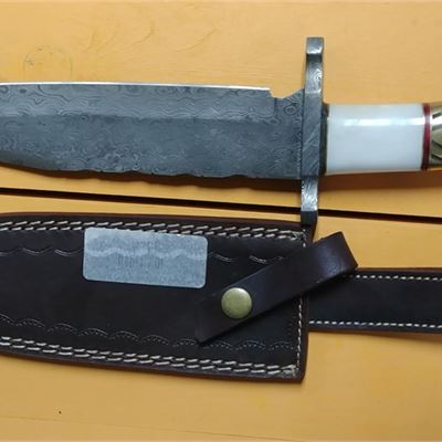 13.5" Damascus Fixed Knife