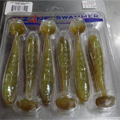 620 Swammer 6pk 4" Lime Shad