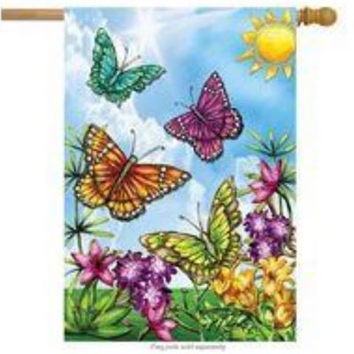 28” x 40” Butterflies & Sunshine