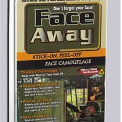 Face Away stick-On Peel Off Face Cammouflage