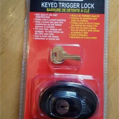 Bellock Keyed Trigger Lock Model# B100KA