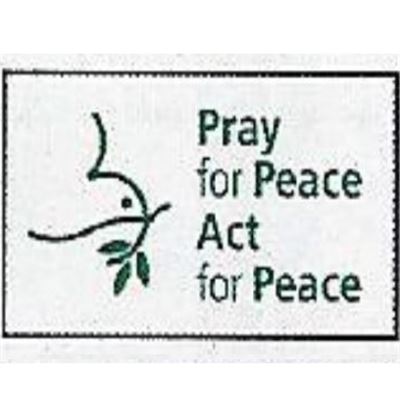 3’ x 5’ Pray for Peace Dove