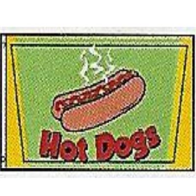 3’ x 5’ Hot Dogs