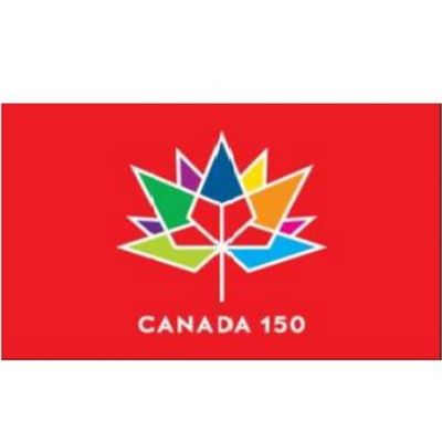 3’ x 5’ Canada 150 Red