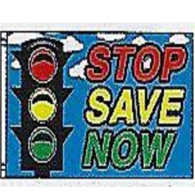 3’ x 5’ Stop Save Now