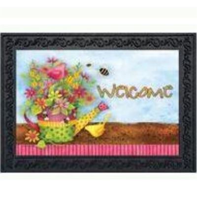 30” x 18” Floral Welcome