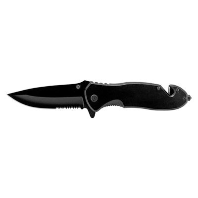4.5" Tactical Elite Folding Pocket Knife - Black