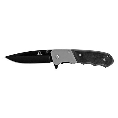 4" Traditional Stainless Steel Pocket Knife - Black