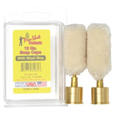 Pro-Shop Products 12 Ga. Snap Caps With Wool Mop