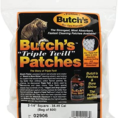 Butch's Triple Twill Patches 500 2-1/4 Sq Patches