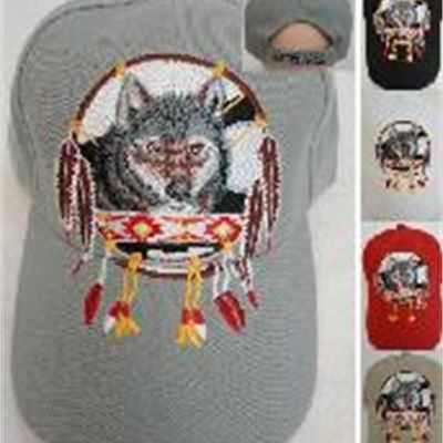 Native Pride Wolf Hat