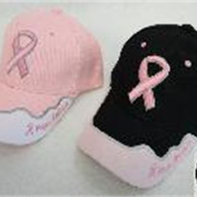Hope. Believe. Pink Ribbon Hat