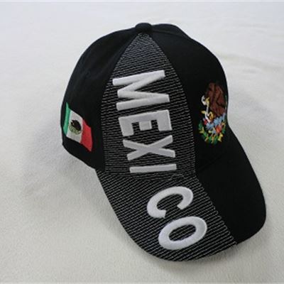 Mexico Black Ball Cap
