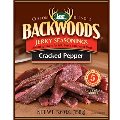 Backwoods Jerkey Seasonings Cracked Pepper