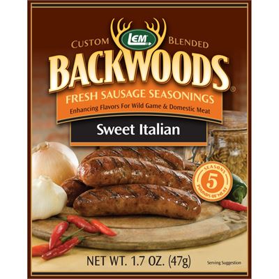 Backwoods Fresh Sausage Seasonings Sweet Italian