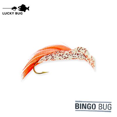 Bingo Bug - White Orange
