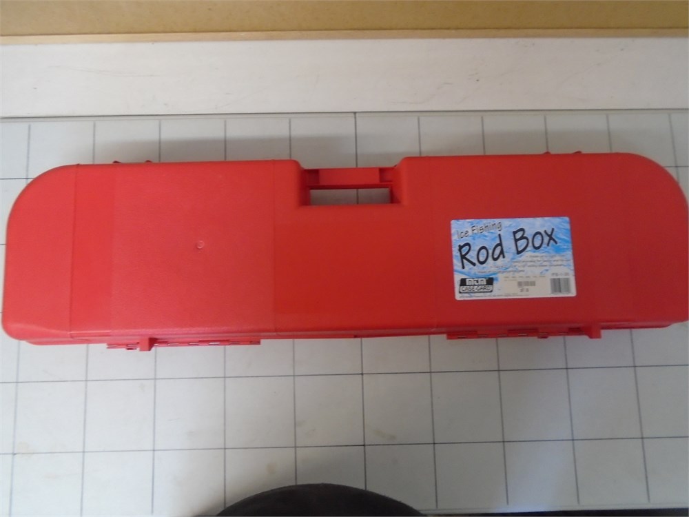 Anything Goes Auction Ice Fishing Rod Box